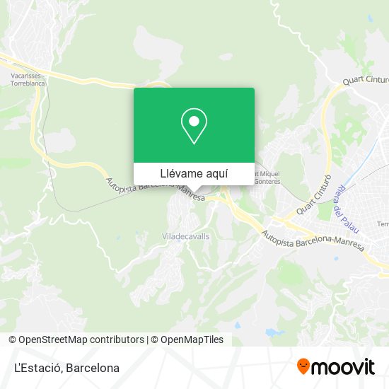 Mapa L'Estació