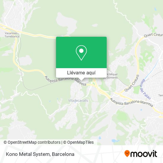 Mapa Kono Metal System