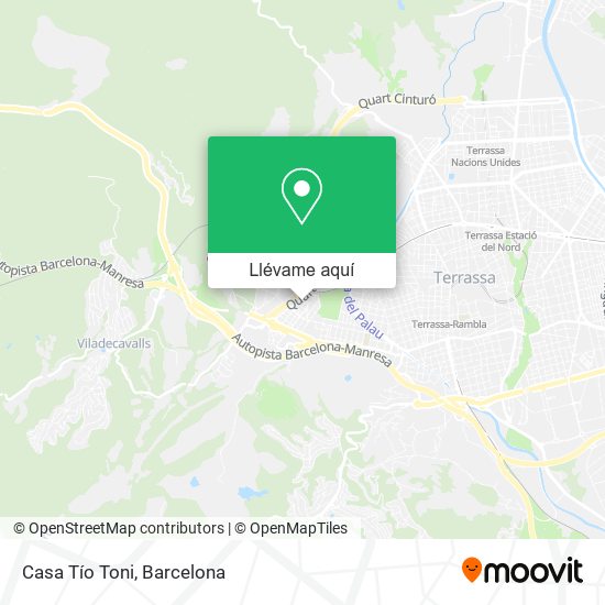 Mapa Casa Tío Toni