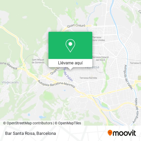 Mapa Bar Santa Rosa