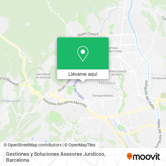 Mapa Gestiones y Soluciones Asesores Juridicos