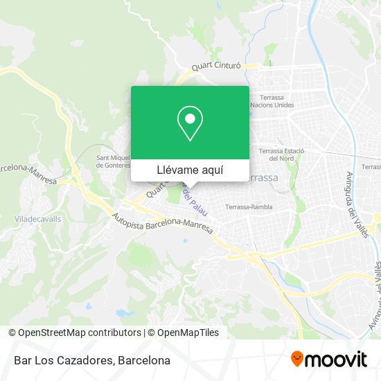 Mapa Bar Los Cazadores