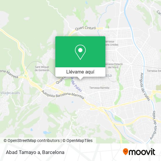 Mapa Abad Tamayo a
