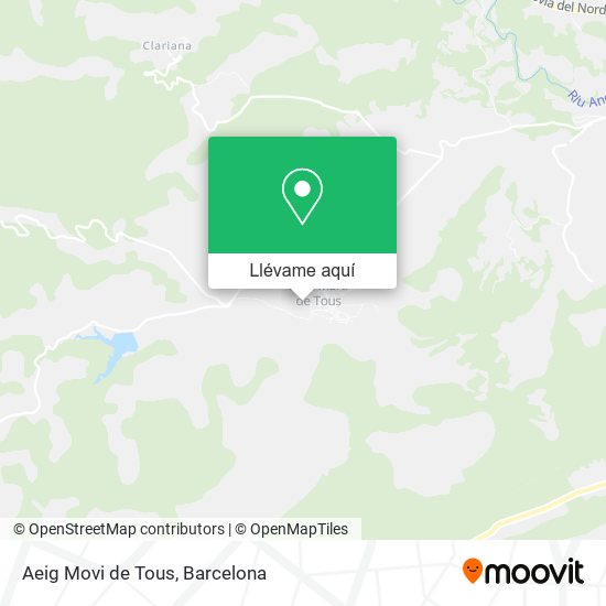 Mapa Aeig Movi de Tous