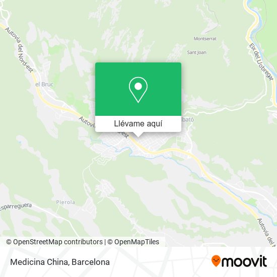 Mapa Medicina China