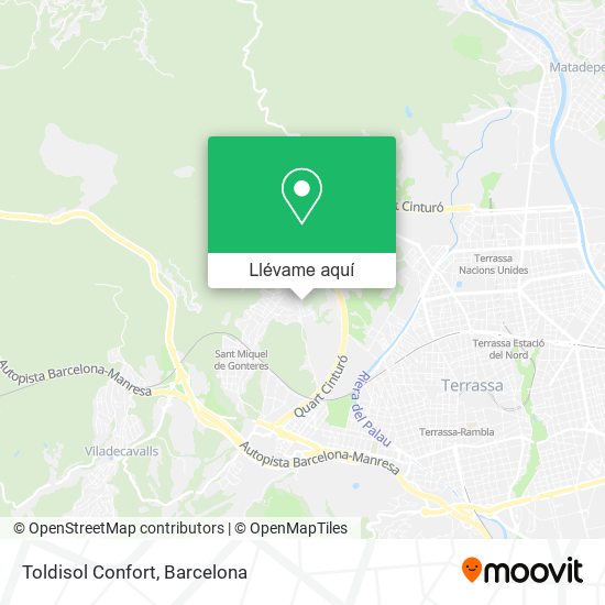 Mapa Toldisol Confort