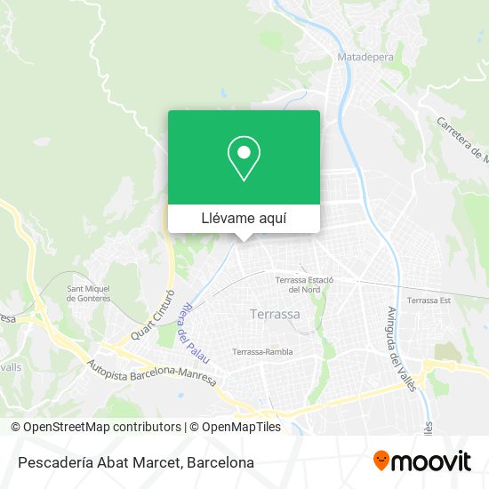 Mapa Pescadería Abat Marcet
