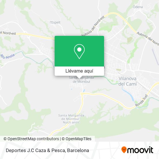 Mapa Deportes J.C Caza & Pesca