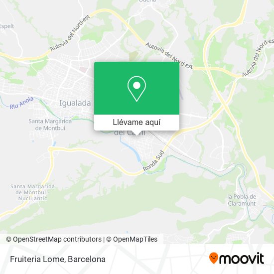 Mapa Fruiteria Lome