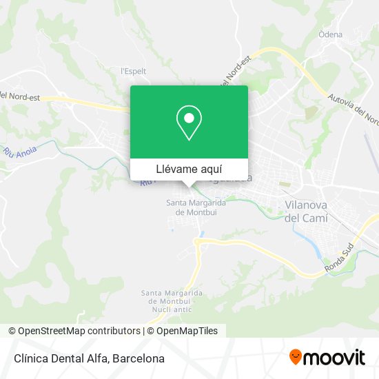 Mapa Clínica Dental Alfa