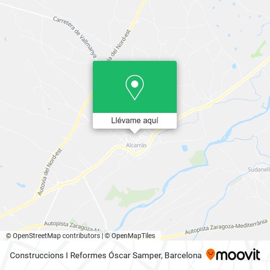 Mapa Construccions I Reformes Óscar Samper