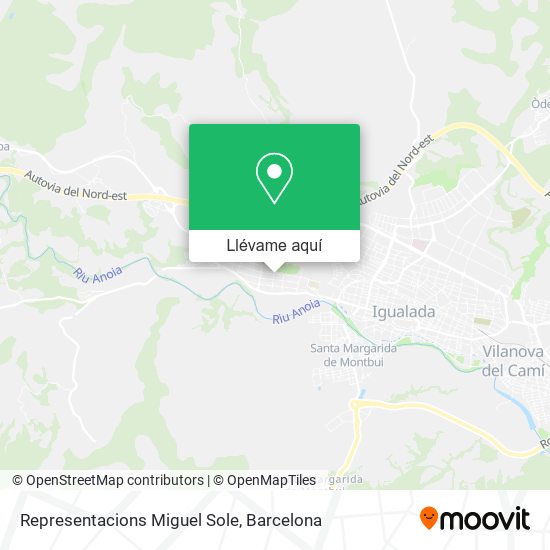 Mapa Representacions Miguel Sole