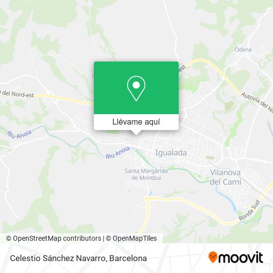 Mapa Celestio Sánchez Navarro