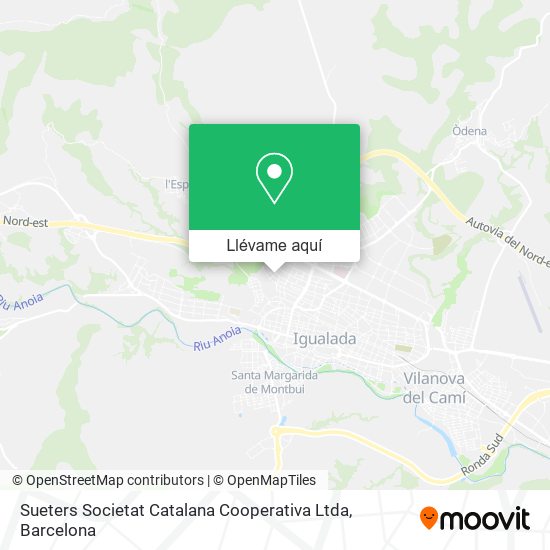 Mapa Sueters Societat Catalana Cooperativa Ltda