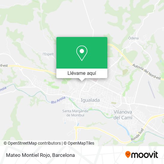 Mapa Mateo Montiel Rojo