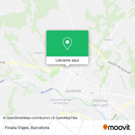 Mapa Finalia Viajes