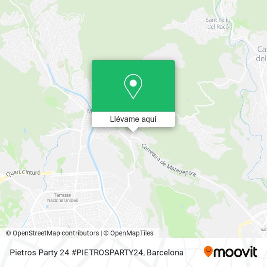 Mapa Pietros Party 24 #PIETROSPARTY24