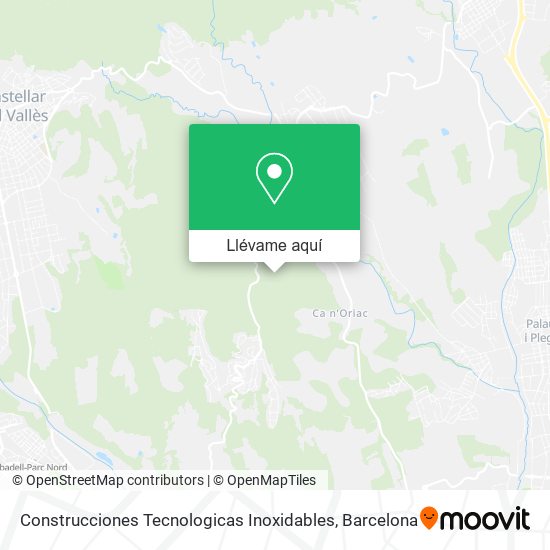 Mapa Construcciones Tecnologicas Inoxidables