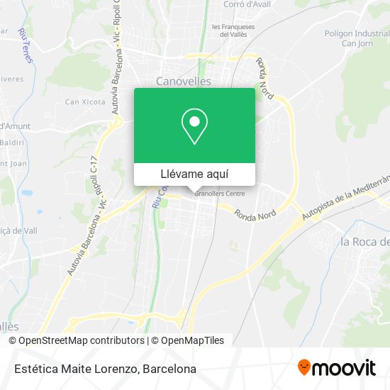 Mapa Estética Maite Lorenzo