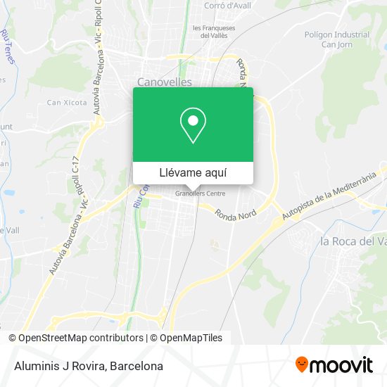Mapa Aluminis J Rovira