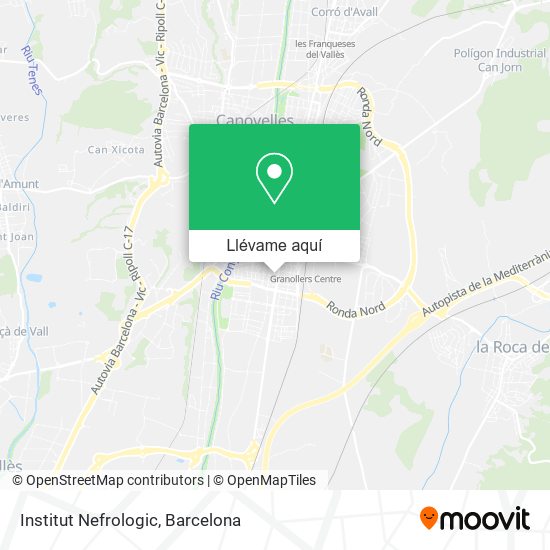 Mapa Institut Nefrologic