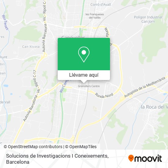 Mapa Solucions de Investigacions I Coneixements