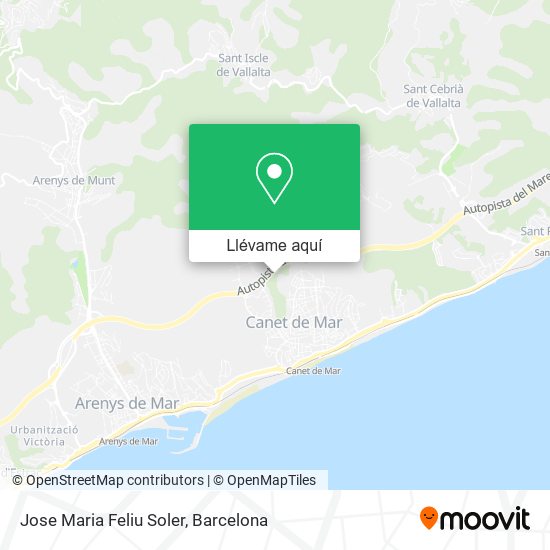 Mapa Jose Maria Feliu Soler
