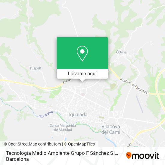 Mapa Tecnología Medio Ambiente Grupo F Sánchez S L