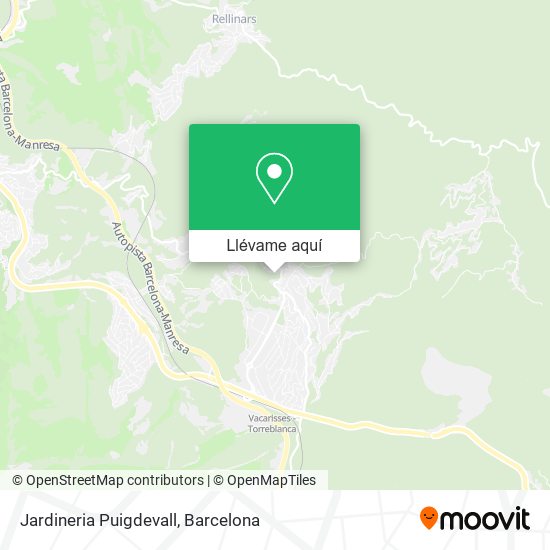Mapa Jardineria Puigdevall
