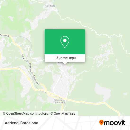 Mapa Addend
