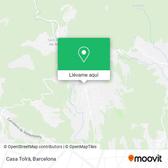 Mapa Casa Tolrà