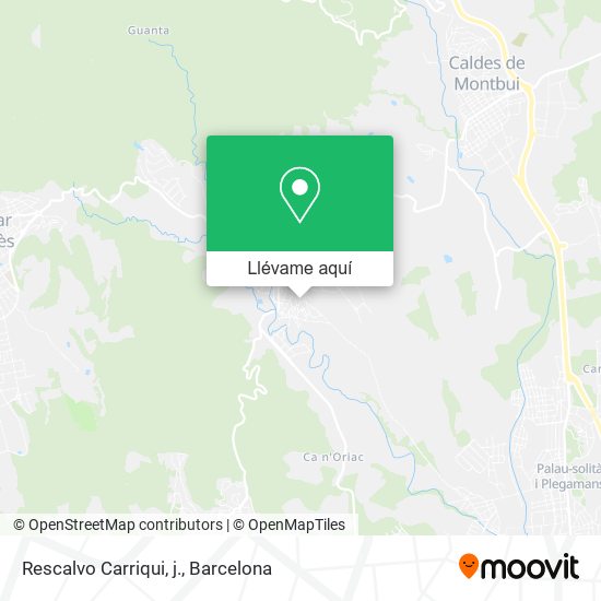 Mapa Rescalvo Carriqui, j.