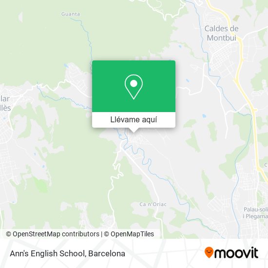Mapa Ann's English School