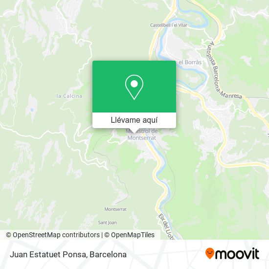 Mapa Juan Estatuet Ponsa