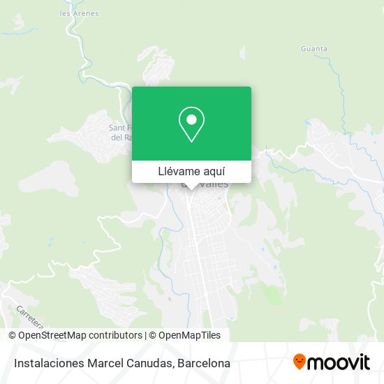 Mapa Instalaciones Marcel Canudas