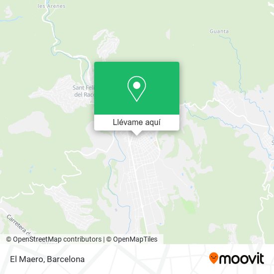 Mapa El Maero