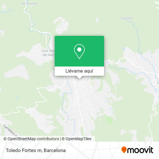 Mapa Toledo Fortes m