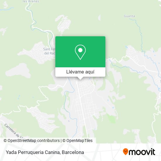 Mapa Yada Perruqueria Canina