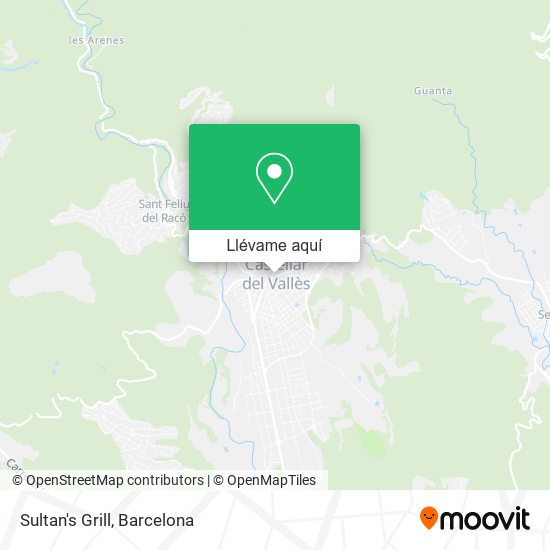 Mapa Sultan's Grill