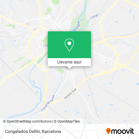 Mapa Congelados Delfín