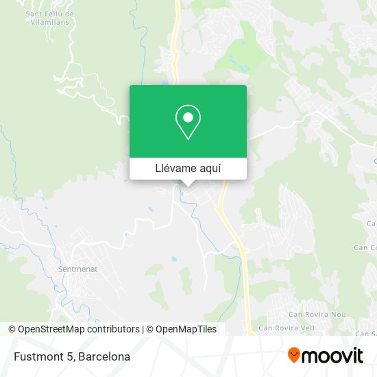 Mapa Fustmont 5