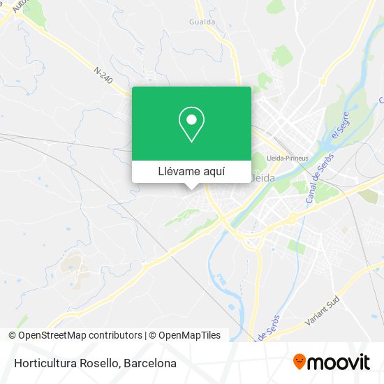 Mapa Horticultura Rosello