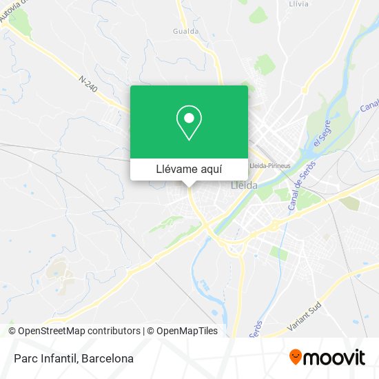 Mapa Parc Infantil