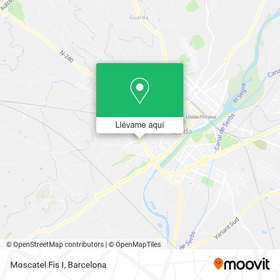Mapa Moscatel Fis I