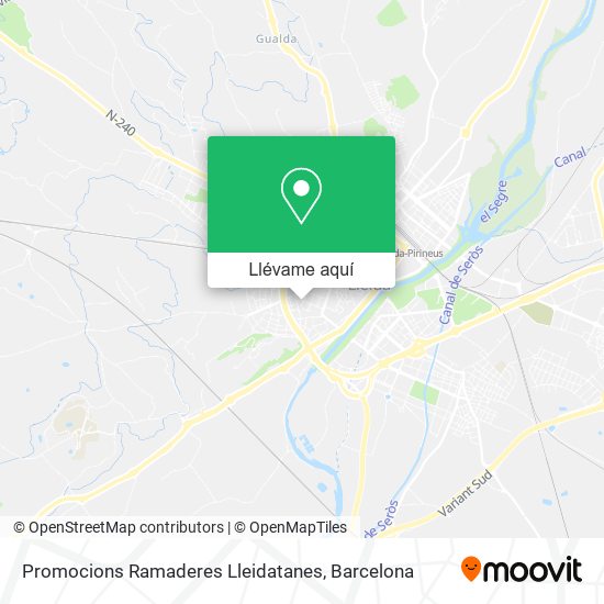 Mapa Promocions Ramaderes Lleidatanes