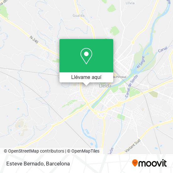 Mapa Esteve Bernado