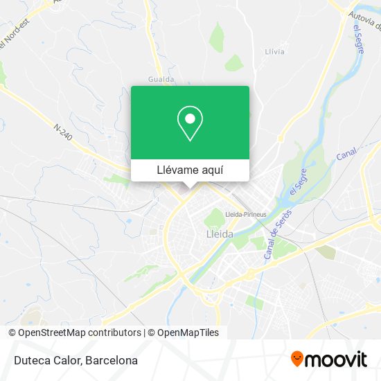 Mapa Duteca Calor