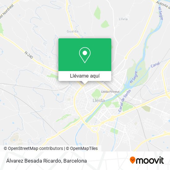 Mapa Álvarez Besada Ricardo