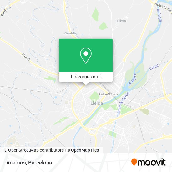 Mapa Ánemos