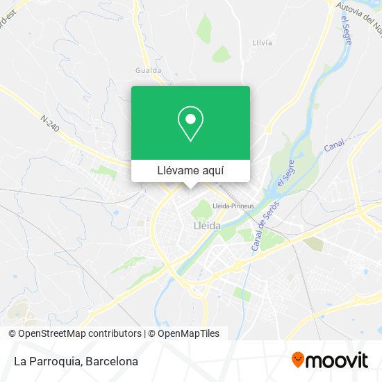 Mapa La Parroquia